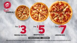Pizza Hut Pizza Sizes - Slice Pizzeria