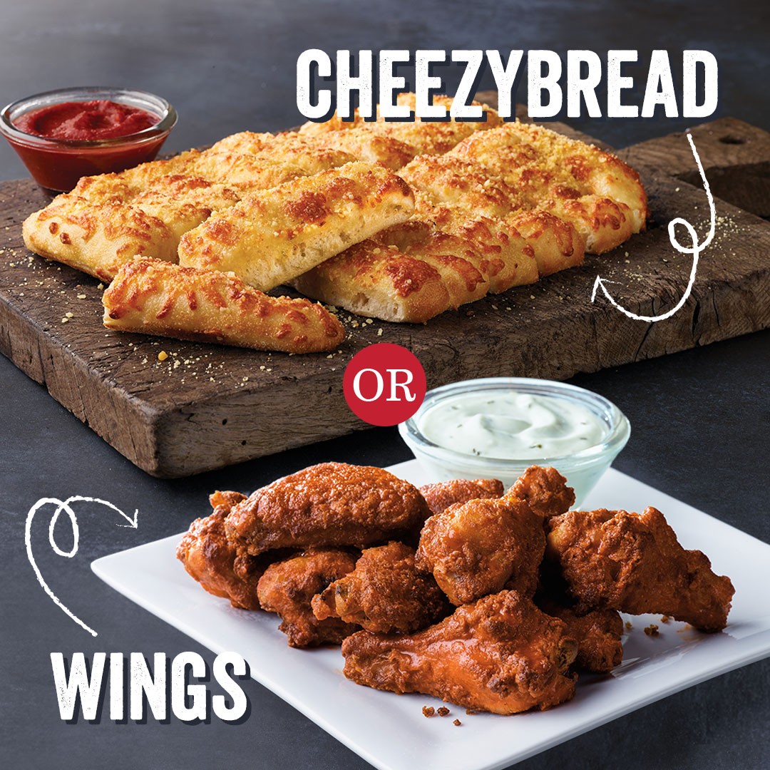 cheezybread and wings