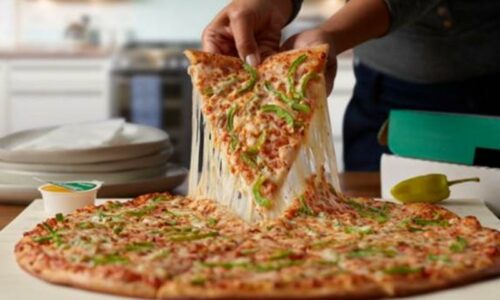 Papa Johns Extra Large Pizza Size