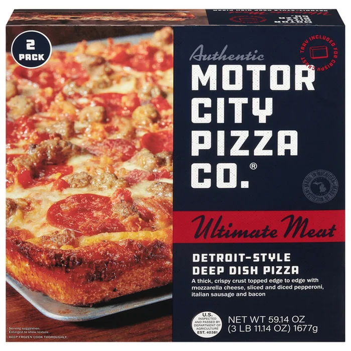 Authentic Motor City Pizza Co. Ultimate Meat 1