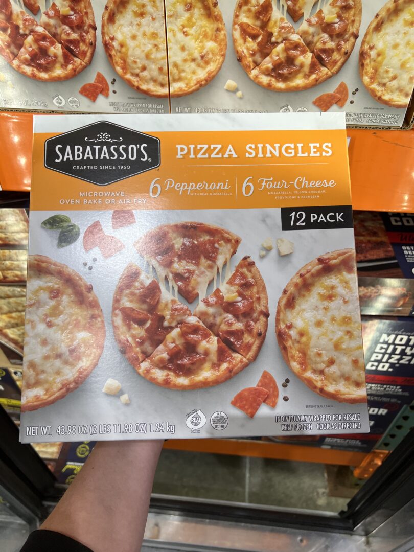 Sabatassos Pizza Singles Variety Pack