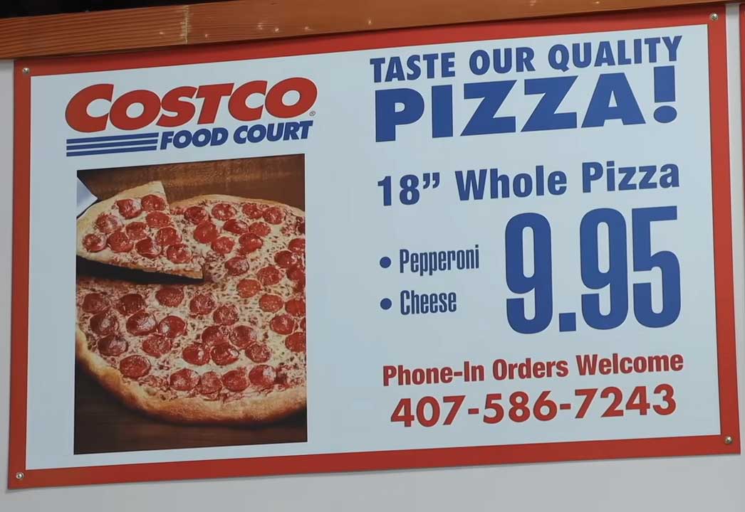 phone in orders Costco Pizza