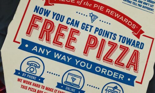 Domino pizza rewards