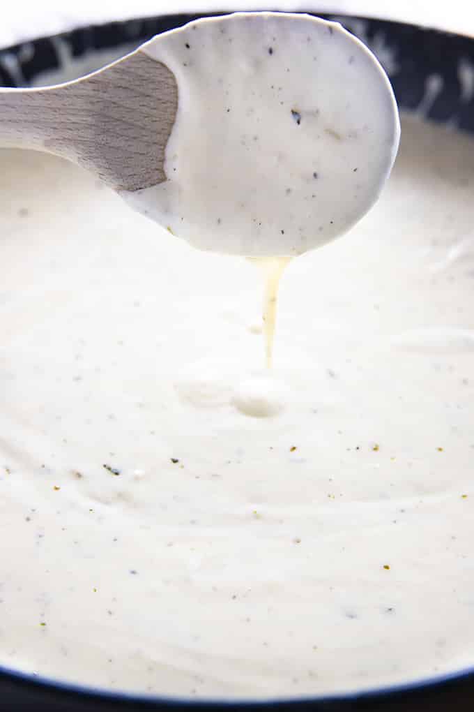 White Alfredo Sauce