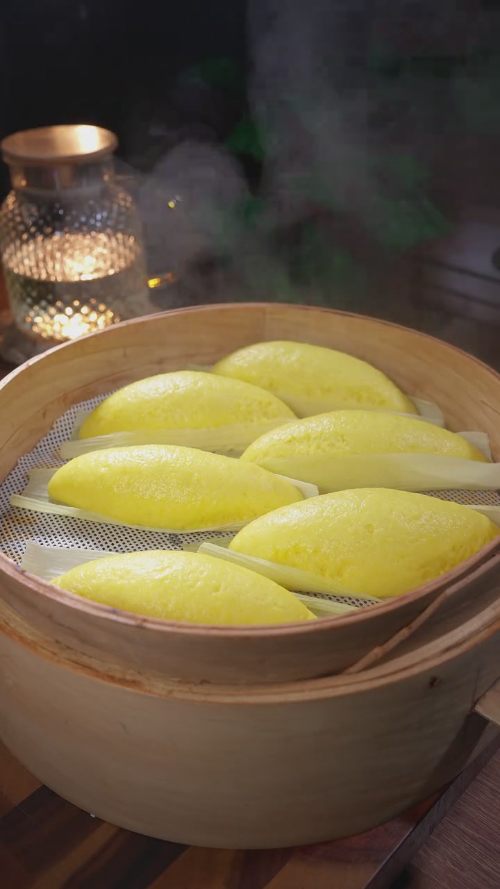 Corn Red Bean Steamed Buns 4 Corn Red Bean Steamed Buns 4