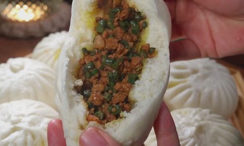 Green Bean Pork Buns 2