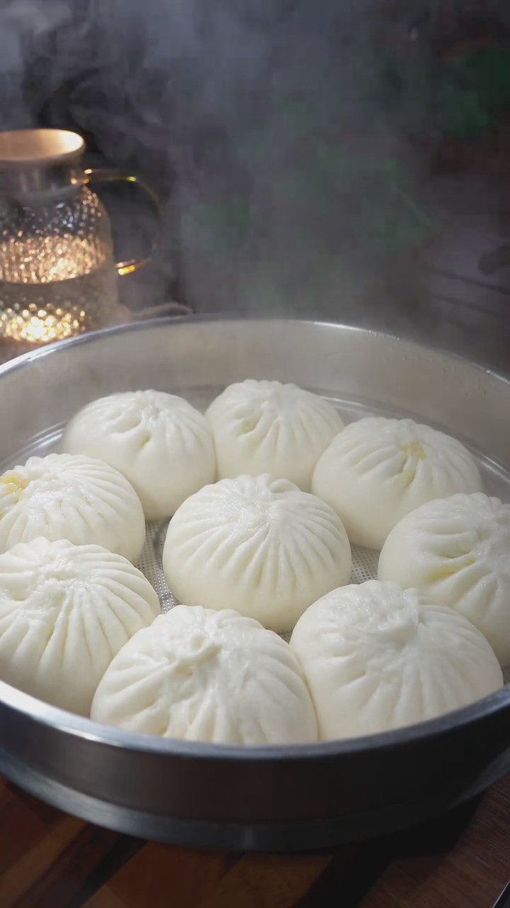 Green Bean Pork Buns 3 Green Bean Pork Buns 3