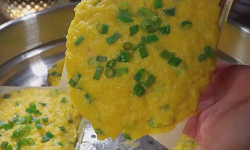 Savory Corn Batter Buns 1