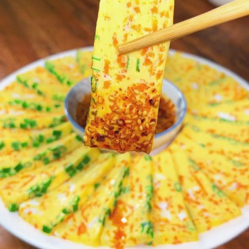 Steamed Egg with Carrot 3