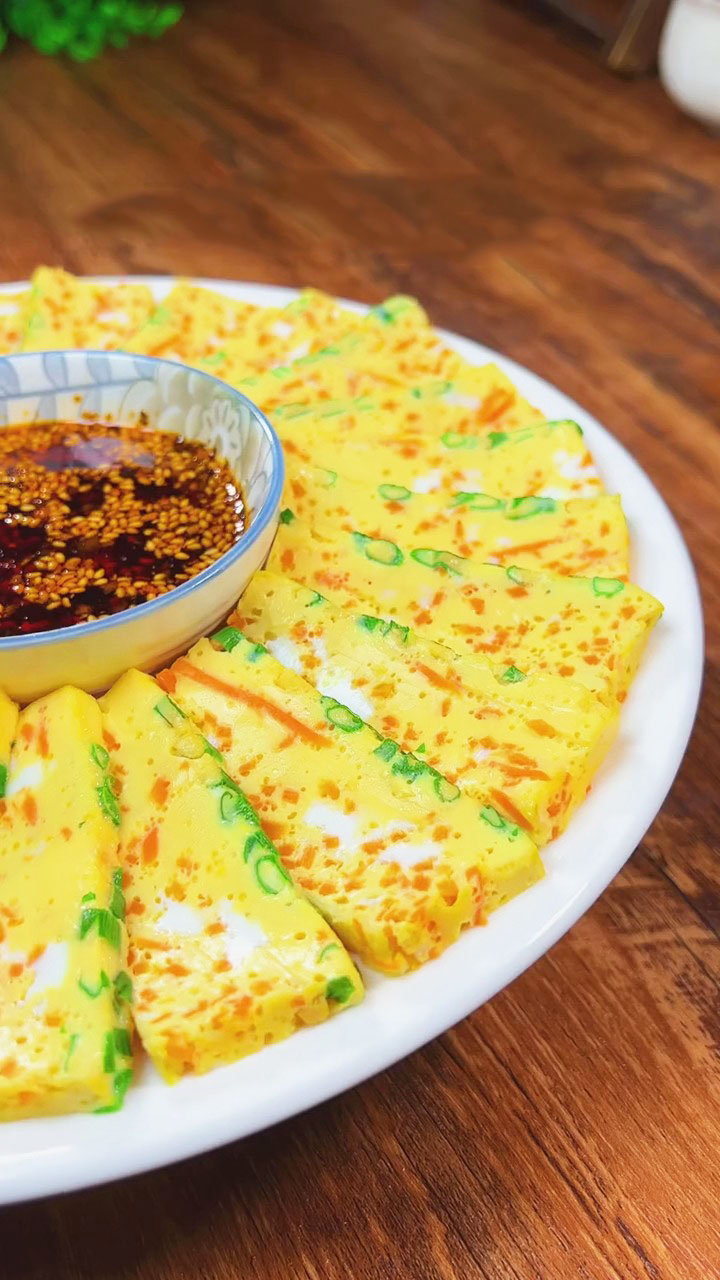 Steamed Egg with Carrot 4 Steamed Egg with Carrot 4