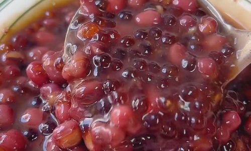 Red Bean Sago Dessert 4