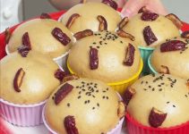 Soft & Fluffy Brown Sugar Fa Gao (Steamed Brown Sugar Cakes)