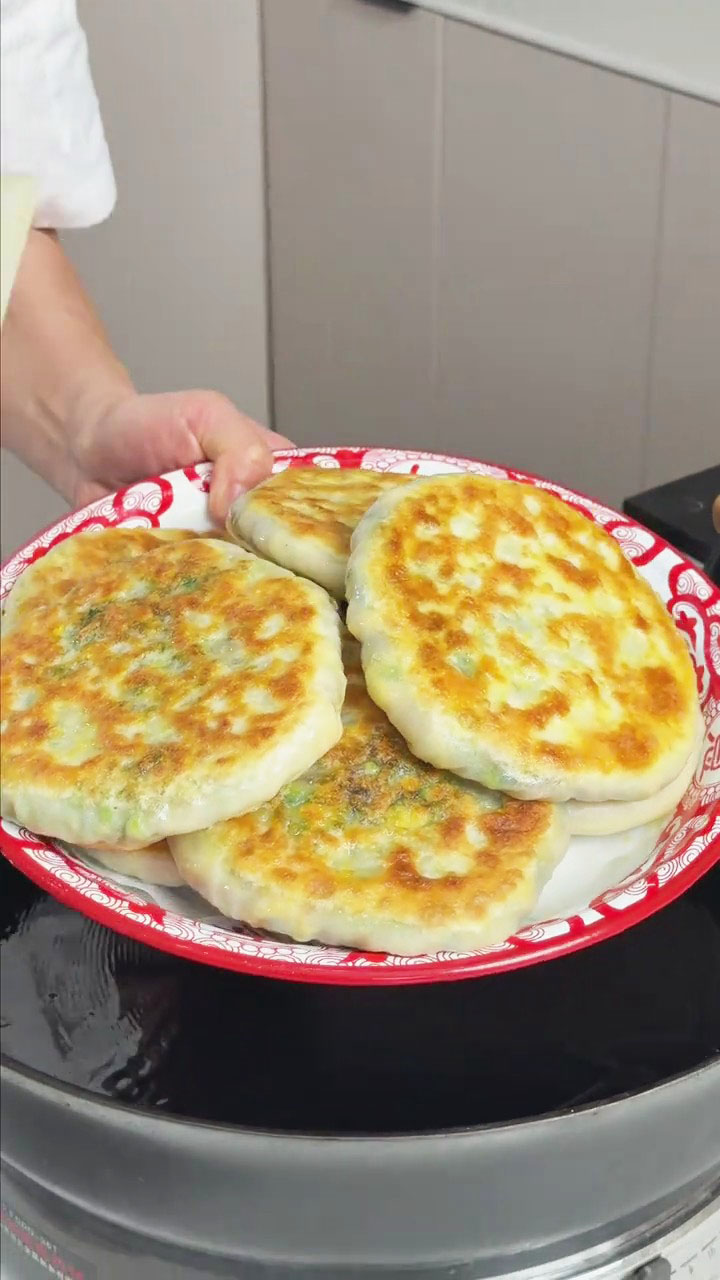 Chive Egg Glass Noodle Pancakes 2 Chive Egg Glass Noodle Pancakes 2