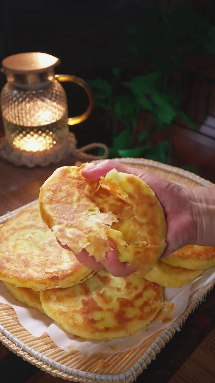 Crispy Red Bean Pastry Cakes 4