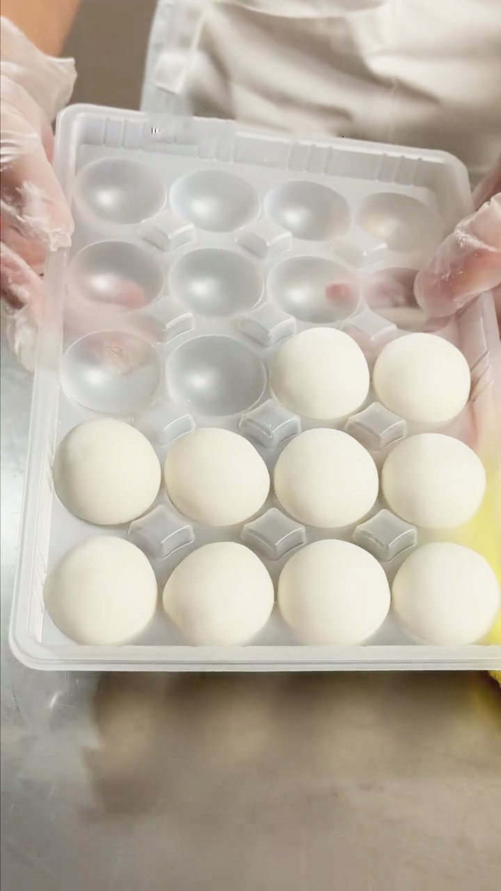 Homemade Lava Black Sesame Peanut Tangyuan 3