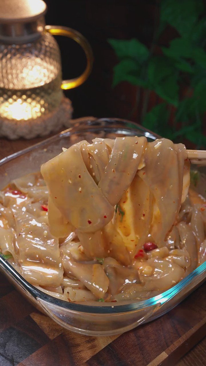 Sesame Sauce Glass Noodle Sheet Salad 4 Sesame Sauce Glass Noodle Sheet Salad 4