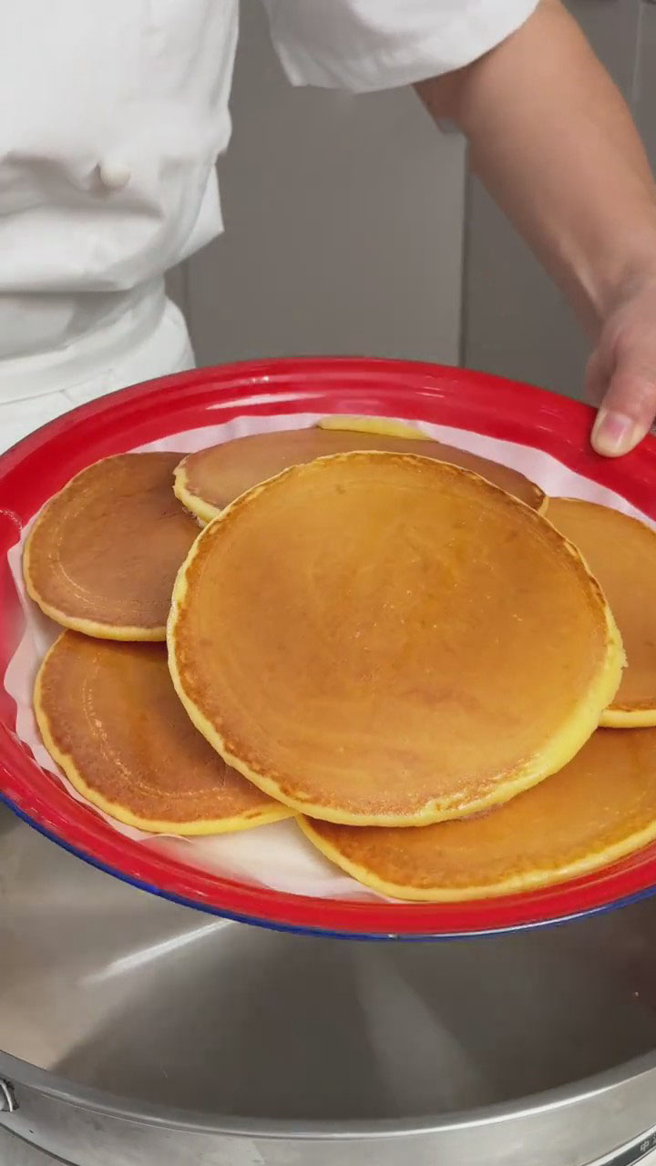 Soft Milk Pancakes 7